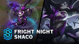 Fright Night Shaco Skin Spotlight  PreRelease  PBE Preview  League of Legends [upl. by Nitza]