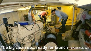 The big clean up ready for launch Part One  Project Brupeg  Episode 221 [upl. by Eenttirb281]