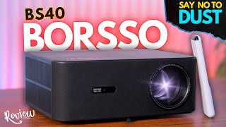 Top Projector for Diwali 2024 Stunning Picture amp Easy Setup Borsso BS40 Projector Review [upl. by Byrle994]