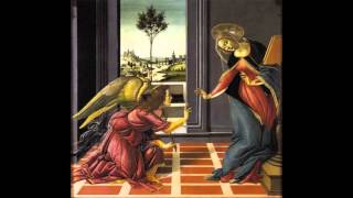 Sandro Botticelli The Annunciation [upl. by Nerta]