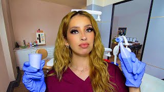 ASMR ✨ DENTISTA INEXPERTA 🦷🪥👩🏼‍⚕️  LIMPIEZA DENTAL SE EQUIVOCA 😱 ROLEPLAY EN ESPAÑOL [upl. by Claudette]