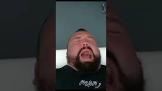 Eddie Hall gets the ringer dinger eddiehall strongman funny chiropractor [upl. by Basham]