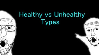 Healthy vs Unhealthy Types INTP [upl. by Notsob733]