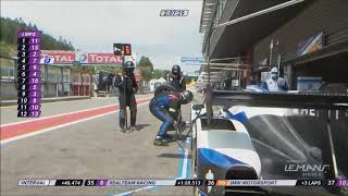 ELMS  Spa  090820  7 Nielsen Racing LMP3 Pitstop [upl. by Enrak841]