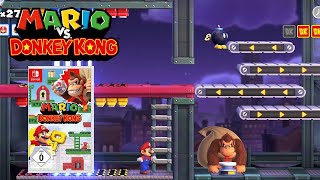 Mario vs Donkey Kong  Twilight City  World 8  Nintendo Switch [upl. by Nosille508]