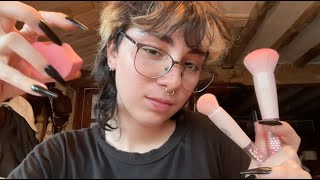 ASMR Fast amp Aggressive ur friend does ur makeup💄🧚🏼‍♀️🧃personel attention layered sounds [upl. by Ryley]