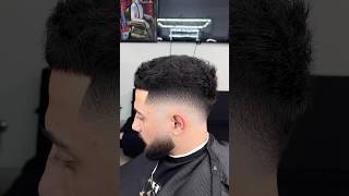 LEARN TO FADE  MID DROP FADE WAVY HAIR 💈🔥 barber tutorial haircut [upl. by Laureen]