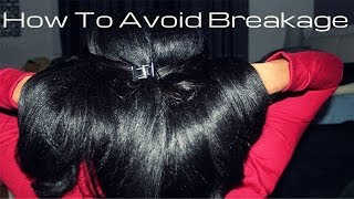 How To AvoidStop Hair Breakage [upl. by Ahsekram]