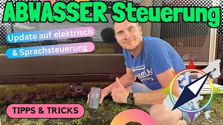 Abwassertank elektrifiziert und SMART gemacht  Malibu Van  Kastenwagen  Tipps amp Tricks [upl. by Chassin]