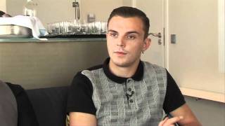 Interview Hurts  Theo Hutchcraft and Adam Anderson part 1 [upl. by Elvina]