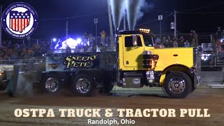 Randolph Ohio  OSTPA Truck amp Tractor Pull 2024 [upl. by Meg]