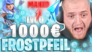 🥵💸MAXIMALES PAYEN für FROSTPFEIL INSTANT MAXED beim NEUEN Clash of Clans EVENT  Pay2Win Acc [upl. by Anabelle]