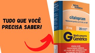 CITALOPRAM para que serve Tem muitos EFEITOS COLATERAIS ENGORDA CAUSA DEPENDÊNCIA [upl. by Aruat]