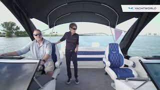 2022 Bennington Q30 Luxury Tritoon Pontoon Boat Full Walkthrough [upl. by Michaeu]