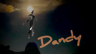 🍭Dandy🍫 Lyrics Video LooHooMusic halloween acousticguitar [upl. by Berni]