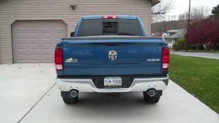 2009DodgeRam 1500 Mufflex 14quot Magnaflow dual exhaust [upl. by Eiramanel]