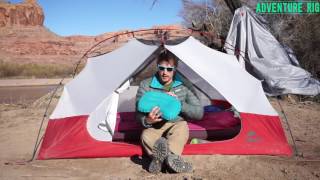 Aeros Pillow Premium and Ultra Light by Sea to Summit Review [upl. by Jacobo50]