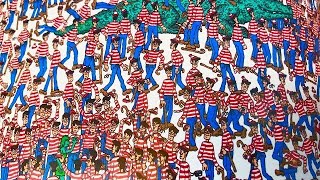 WHERE’S WALDO Search and Find Book Video for KIDS [upl. by Krenek]