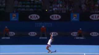 Li Nas Serve Shocker  Australian Open 2013 [upl. by Melva]