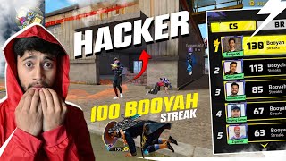 Jadugar 😨 came to Break my 100 Booyah Streak Free Fire Max [upl. by Thaxter649]