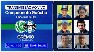 AO VIVO JUVENTUDE X GRÊMIO 3003 GAUCHÃO 2024  FARID REAGINDO AO JOGO [upl. by Aziram385]