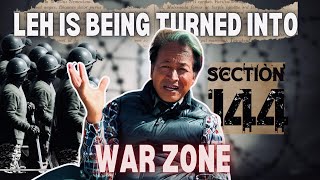 LEH IS BEING TURNED INTO A WAR ZONE  SONAM WANGCHUK [upl. by Inram]