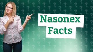 Is Nasonex a steroid nasal spray [upl. by Newmark]