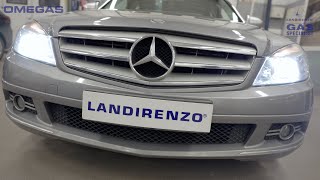 Montaż LPG Mercedes C180 W204 Kompressor 18 156 KM 115 kW  Landirenzo Omegas 4 [upl. by Ardnasela]