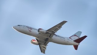 Birmingham Airport Spotting 15th January 2012 Morning Arrivals amp Departures [upl. by Oninrutas]