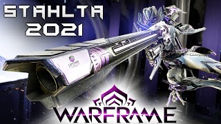 Stahlta Build 2021 Guide  Even More Awesome Warframe Gameplay [upl. by Haleemak]