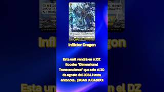 Carta del Día Cardfight Vanguard Inflictor Dragon shorts vanguard cardfightvanguard [upl. by Itirahc502]