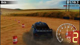 WRC FIA World Rally Championship PSP  PPSSPP Gameplay [upl. by Llien149]