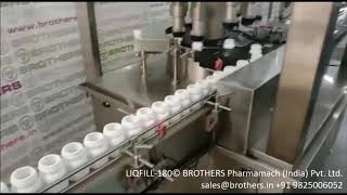 LIQFILL200 and CAPSEAL160SRPNP Liquid Filling and Capping Machine for Pesticides AgroChemicals [upl. by Auhsohey846]