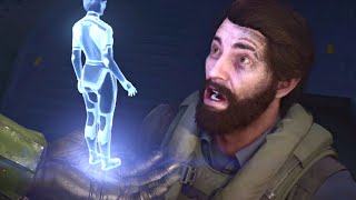 HALO INFINITE  The Pilot Is Scared Of The Weapon New Cortana Scene [upl. by Bondie]