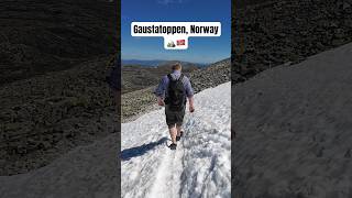 Gaustatoppen Norway Gaustabanen hiking trip mountains trails summer [upl. by Eidassac204]