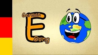 German language lessons for beginners  letter E Song  german lessons for beginners lesson 1 [upl. by Raimondo]