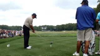 Angel Cabrera 2009 US Open  fast golfer [upl. by Nyleahcim]