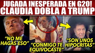 MIERCOLES BOOM JUGADA MAESTRA ¡DOBLA A TRUMP CLAUDIA HUMILLA A ROMERO ES UN CORRUPTO ULTIMA HORA [upl. by Cutcheon]