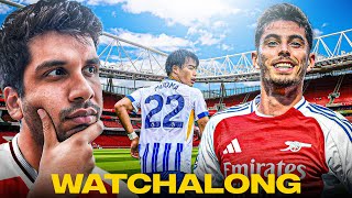 Arsenal vs Brighton Watchalong  Gameweek 3 [upl. by Ilene32]