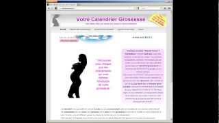 Le calendrier de votre grossesse jours et semaines [upl. by Fowle]