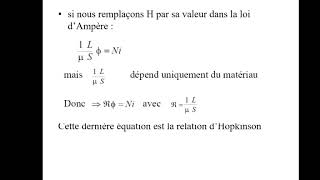 electrotechnique ch5 circutis magnetiques DC partie3 [upl. by Eseuqram]