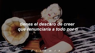 christina aguilera  slow down baby traducida al español [upl. by Avevoneg]