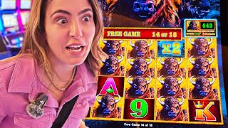 OMG RARE MASSIVE Jackpot on LUCKIEST Buffalo Slot Machine EVER [upl. by Nodgnal]