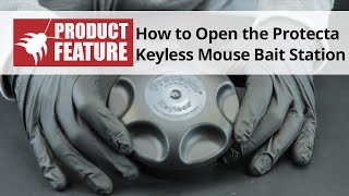 How to Open the Protecta Keyless Mouse Bait Station [upl. by Nylodam]