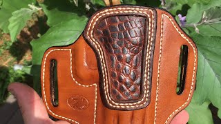 How to Do a Leather Inlay Holster [upl. by Coulombe]