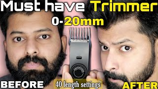 Best trimmer for long beard Lover 🔥  Tamil  Shadhik Azeez [upl. by Capps]