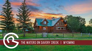 Wyoming Ranches for Sale  The Waters on Savery Creek by Mason amp Morse Ranch Company [upl. by Ardisi913]