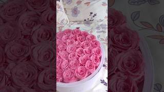 pink rose bouquet by RoseForeverNewYork roseforever rose rosebouquet flowerlover aesthetic [upl. by Niveek]