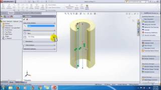 Learn SolidWorks Revolved BossBase Feature TutorialSolidWorks Video Tutorials [upl. by Hewes]