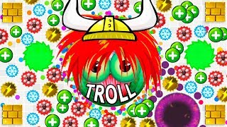 INSANE AGMAIO TROLLING NOOBS AND PROS  Game like Agario [upl. by Eenel]